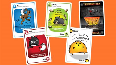 Exploding Kittens - Trò chơi bài mang đến tiếng cười sảng khoái và sự hồi hộp bất ngờ!